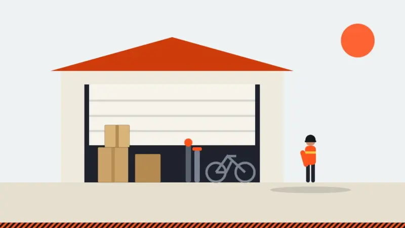 Garage cleanout in Killeen, TX